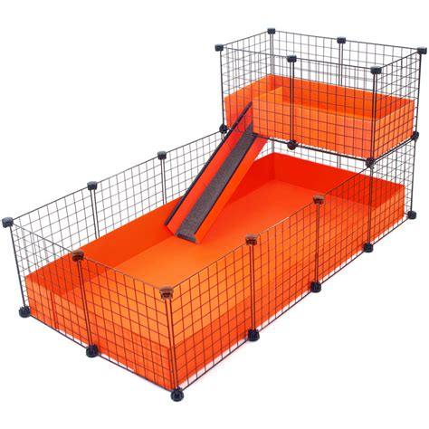 C and c cages guinea pigs - Which C&C Cage to Choose for your Guinea Pigs? There are four sizes of C&C cages: 3x2, 4x2, 5x2, 6x2. The numbers represent the quantity of C and C grids used to build the C and C cage. For example, a 4x2 C and C cage is a cage made of four grids in length and two grids in width. There also exists double C and C cages, ideal for large groups of ...